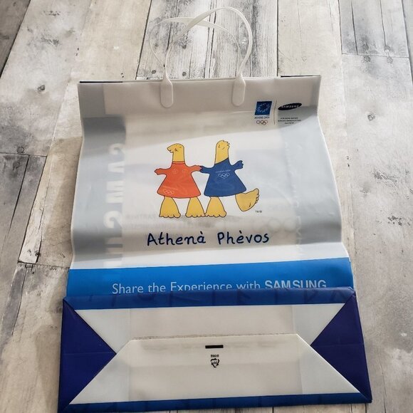 2004 Athens Olympics Plastic Shopping Bag - Picture 1 of 5